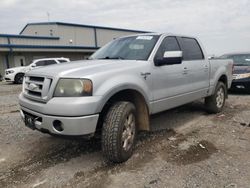 Salvage cars for sale from Copart Earlington, KY: 2007 Ford F150 Supercrew