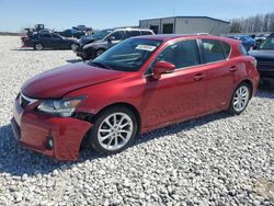 Salvage cars for sale at Wayland, MI auction: 2011 Lexus CT 200