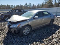 Salvage cars for sale at Windham, ME auction: 2009 Toyota Camry Base