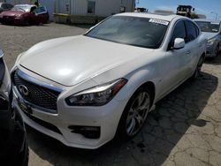Salvage cars for sale at Martinez, CA auction: 2017 Infiniti Q70 3.7