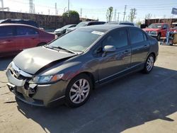 Salvage cars for sale from Copart Wilmington, CA: 2011 Honda Civic LX