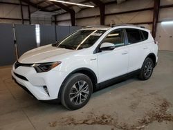 Copart select cars for sale at auction: 2018 Toyota Rav4 HV LE