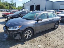 Honda Accord lx salvage cars for sale: 2017 Honda Accord LX