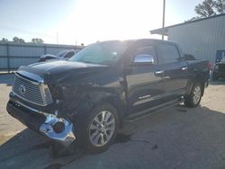 Toyota Tundra salvage cars for sale: 2012 Toyota Tundra Crewmax Limited