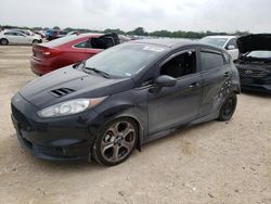 Salvage cars for sale at San Antonio, TX auction: 2016 Ford Fiesta ST