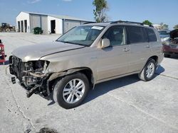 Salvage cars for sale from Copart Tulsa, OK: 2006 Toyota Highlander Hybrid