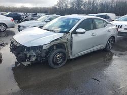 Nissan salvage cars for sale: 2020 Nissan Sentra SV