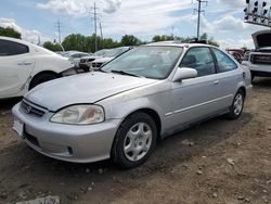 Honda Civic EX salvage cars for sale: 2000 Honda Civic EX