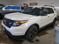 Salvage cars for sale at Elgin, IL auction: 2014 Ford Explorer Sport