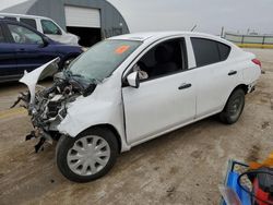 Salvage cars for sale at Wichita, KS auction: 2018 Nissan Versa S