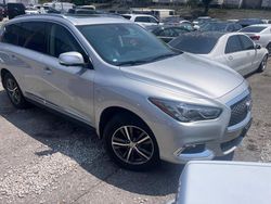 Infiniti QX60 salvage cars for sale: 2017 Infiniti QX60