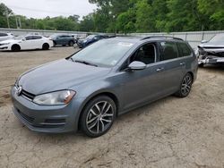 Salvage cars for sale at Shreveport, LA auction: 2016 Volkswagen Golf Sportwagen S