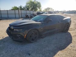 Salvage cars for sale from Copart Haslet, TX: 2018 Chevrolet Camaro SS