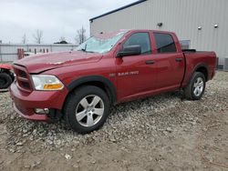 Salvage Trucks for parts for sale at auction: 2012 Dodge RAM 1500 ST