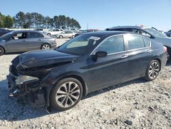 Salvage cars for sale at Loganville, GA auction: 2015 Honda Accord Sport