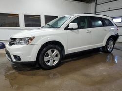 Salvage cars for sale from Copart Blaine, MN: 2012 Dodge Journey SXT