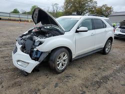 Salvage cars for sale at Chatham, VA auction: 2017 Chevrolet Equinox LT
