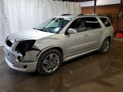 GMC salvage cars for sale: 2012 GMC Acadia Denali