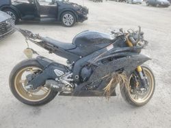 Salvage cars for sale from Copart Harleyville, SC: 2009 Yamaha YZFR6