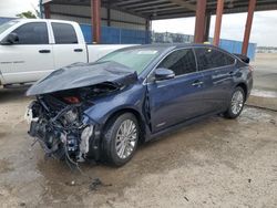 Salvage cars for sale at Riverview, FL auction: 2016 Toyota Avalon Hybrid