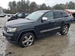 Salvage cars for sale at Mendon, MA auction: 2013 Jeep Grand Cherokee Limited