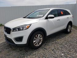 Salvage cars for sale at Riverview, FL auction: 2016 KIA Sorento LX