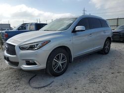 Salvage cars for sale at Haslet, TX auction: 2017 Infiniti QX60
