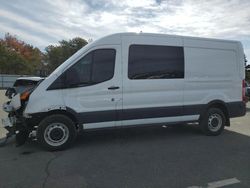 Salvage trucks for sale at Brookhaven, NY auction: 2020 Ford Transit T-250