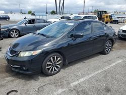 Salvage cars for sale at Van Nuys, CA auction: 2015 Honda Civic EXL