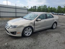 Salvage cars for sale at Lumberton, NC auction: 2010 Ford Fusion SE