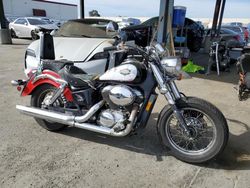 Salvage motorcycles for sale at Hayward, CA auction: 2001 Honda VT750 CD2