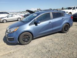 Salvage cars for sale at Antelope, CA auction: 2016 KIA Rio LX