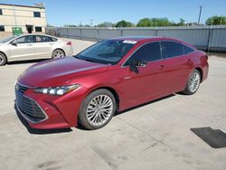 Salvage cars for sale from Copart Wilmer, TX: 2019 Toyota Avalon XLE
