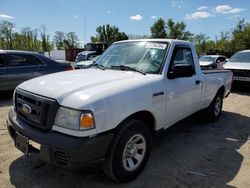 Salvage cars for sale from Copart Baltimore, MD: 2010 Ford Ranger