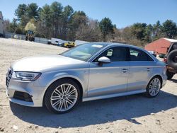 Salvage cars for sale from Copart Mendon, MA: 2017 Audi A3 Premium Plus