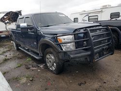 Salvage cars for sale at Woodhaven, MI auction: 2015 Ford F350 Super Duty