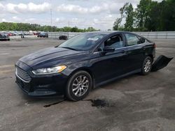 Salvage cars for sale from Copart Dunn, NC: 2015 Ford Fusion S