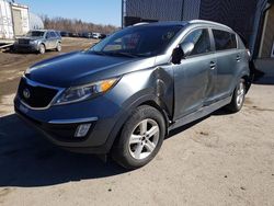 Salvage cars for sale from Copart Montreal Est, QC: 2014 KIA Sportage LX