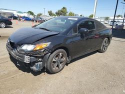 Salvage cars for sale from Copart San Diego, CA: 2015 Honda Civic EX
