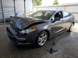 Salvage cars for sale from Copart Midway, FL: 2018 Ford Fusion SE Hybrid