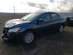 Salvage cars for sale at Greenwood, NE auction: 2014 Nissan Sentra S