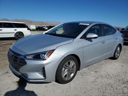 Salvage cars for sale at North Las Vegas, NV auction: 2019 Hyundai Elantra SEL
