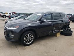 Salvage cars for sale at Grand Prairie, TX auction: 2020 Hyundai Santa FE SEL