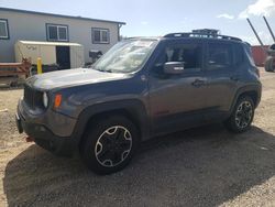 Jeep Renegade Trailhawk salvage cars for sale: 2016 Jeep Renegade Trailhawk