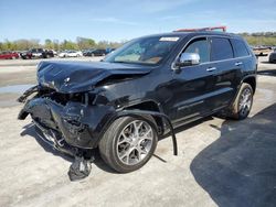 Vehiculos salvage en venta de Copart Cahokia Heights, IL: 2021 Jeep Grand Cherokee Overland