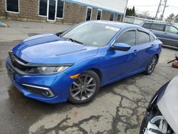 Honda salvage cars for sale: 2019 Honda Civic EX