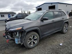 Jeep Cherokee salvage cars for sale: 2018 Jeep Cherokee Trailhawk