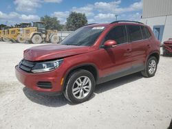 Volkswagen Tiguan s salvage cars for sale: 2016 Volkswagen Tiguan S