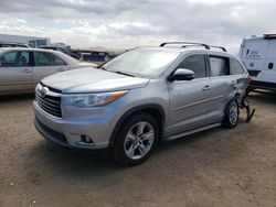 Salvage cars for sale at Brighton, CO auction: 2015 Toyota Highlander Hybrid Limited