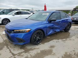 Honda Civic Sport salvage cars for sale: 2024 Honda Civic Sport